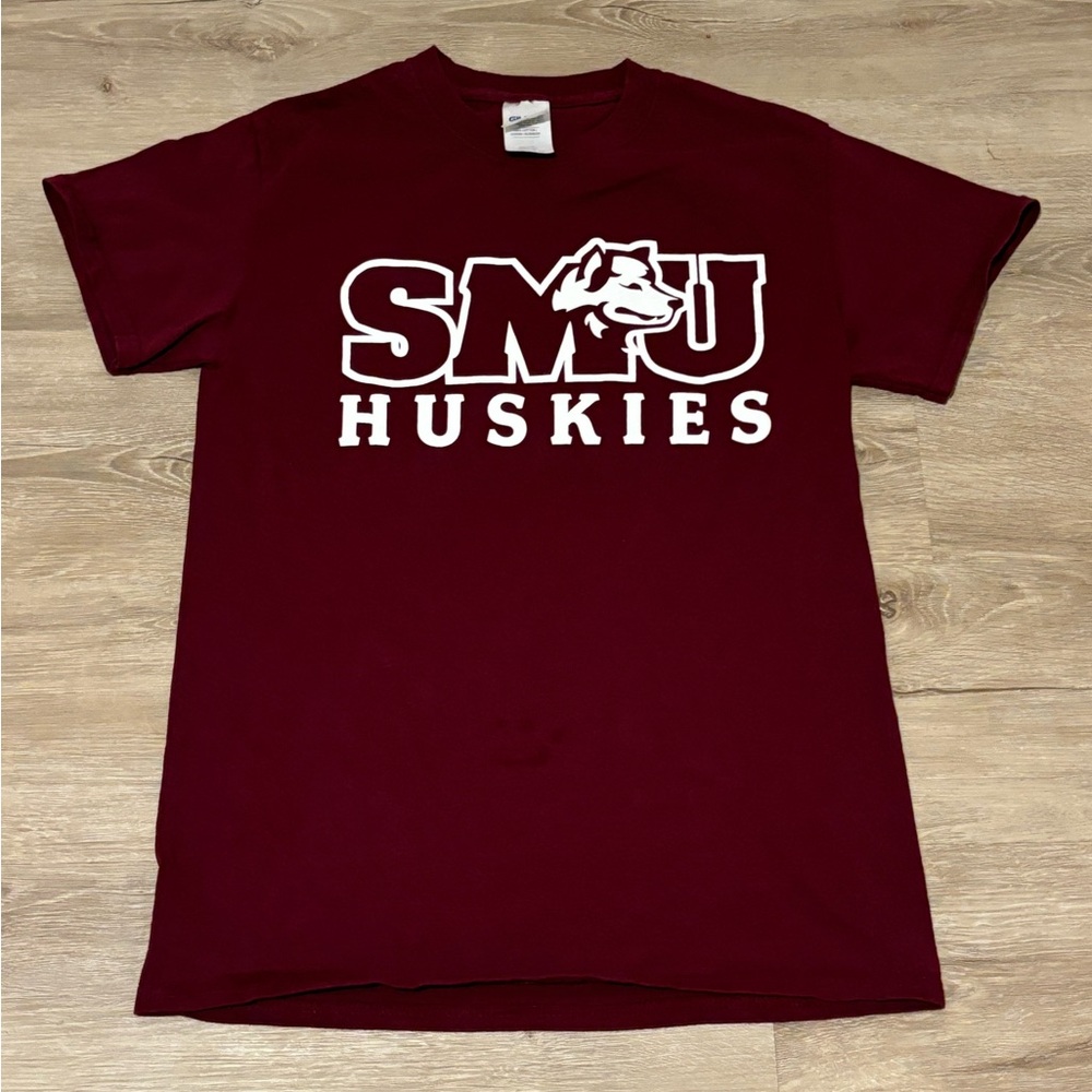 SMU (Saint Mary’s University, Halifax) Huskies Gildan Maroon T-Shirt